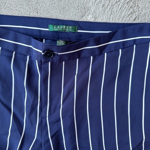 Ralph Lauren Wide Leg Stripped Pants - Picture 3 of 9